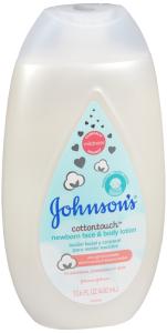 Johnson & Johnson Johnsons Cotton Touch Face Body Lotion 13.5 Oz