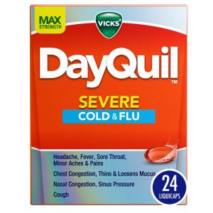 Vick's Day Quil Max Strength Severe Cold & Flu Liqui Caps
