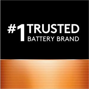 Duracell Coppertop D Batteries - 4 Pack Alkaline Battery