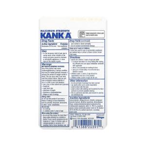 Kanka Mouth Pain Liquid, Maximum Strength 0.33 Fl Oz