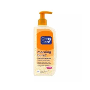 Clean & Clear Facial Cleanser, Oil Free, Morning Burst 8 Fl Oz