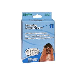 Essential Medical Everyday Essentials Elastic Shoelaces