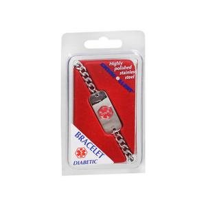Emerg Alert Diabetic Medical Bracelet
