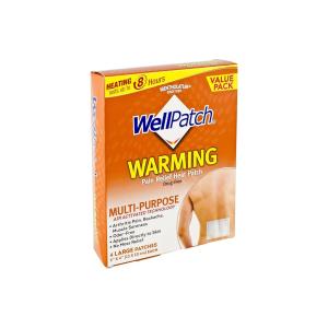 WellPatch Warming Pain Relief -- 4 Large Patches