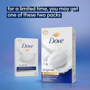 Dove Beauty Bar Gentle Skin Cleanser Original White