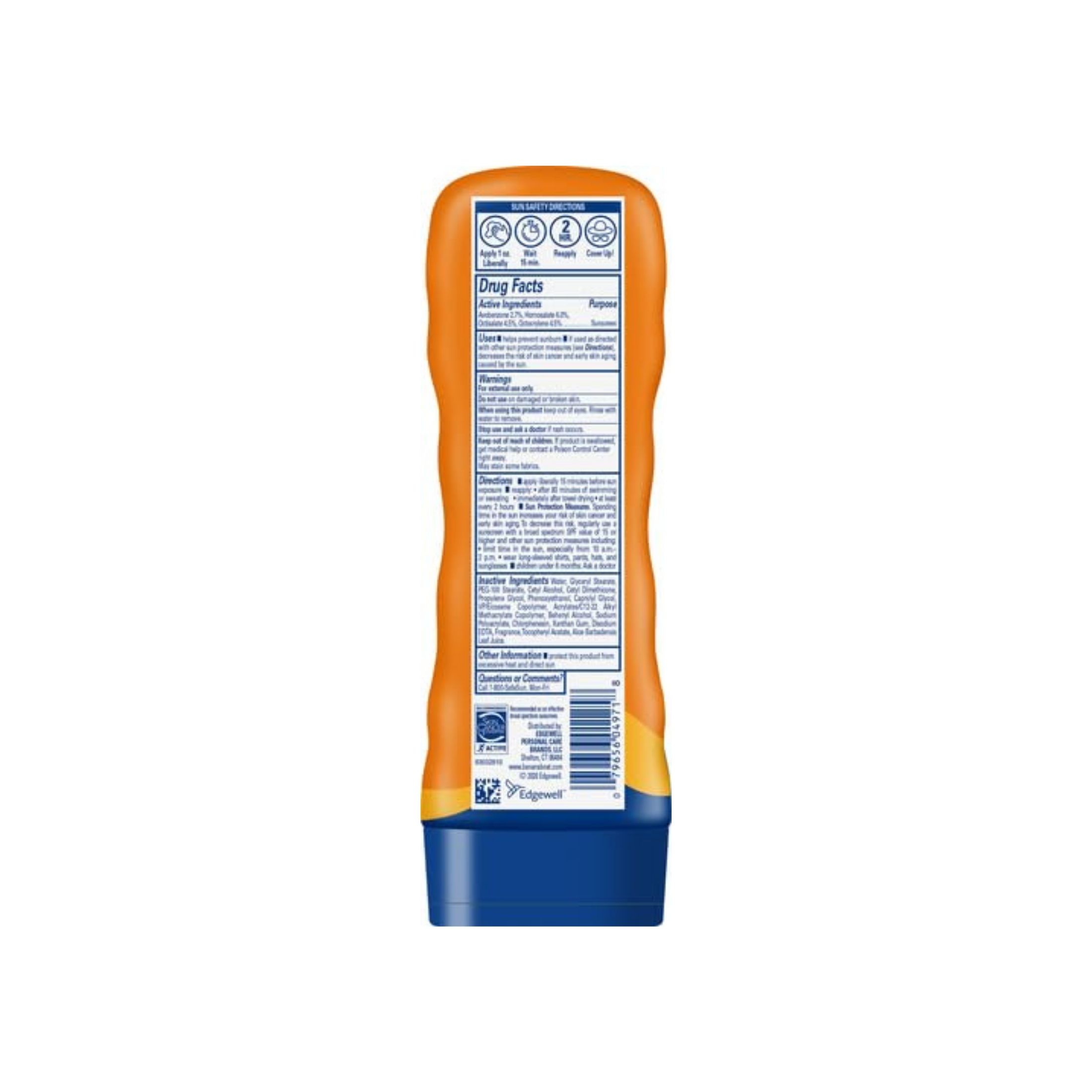 Banana Boat Ultra Sport Performance Lotion Sunscreen Broad Spectrum SPF 30 - 8 Ounces