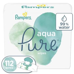 Pampers Aqua Pure Sensitive 2X Pop Top Baby Wipes