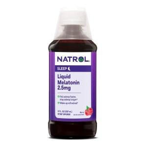 Natrol Liquid Sleep 2.5 Mg Berry Melatonin 8 Fl Oz