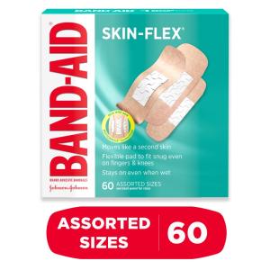 Band-Aid Brand Skin-Flex Adhesive Bandages Assorted Sizes