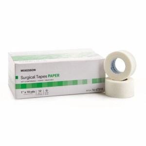 McKesson Paper Tape 1"x 10 Yards - 12 Rolls