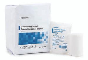 McKesson Brand Sterile Conforming Bandage, 3 Inch X 4-1/10 Yard MK
