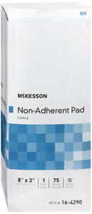 McKesson Non-Adherent Pads 8"x3"