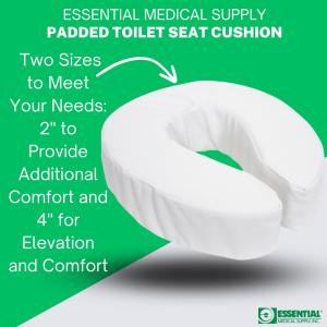 Essential Medical Padded Toilet Cushion