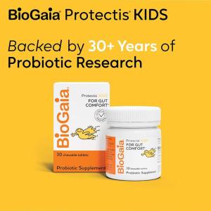 BioGaia Probiotic Supplement, Lemon, 30 Chewable Tablets
