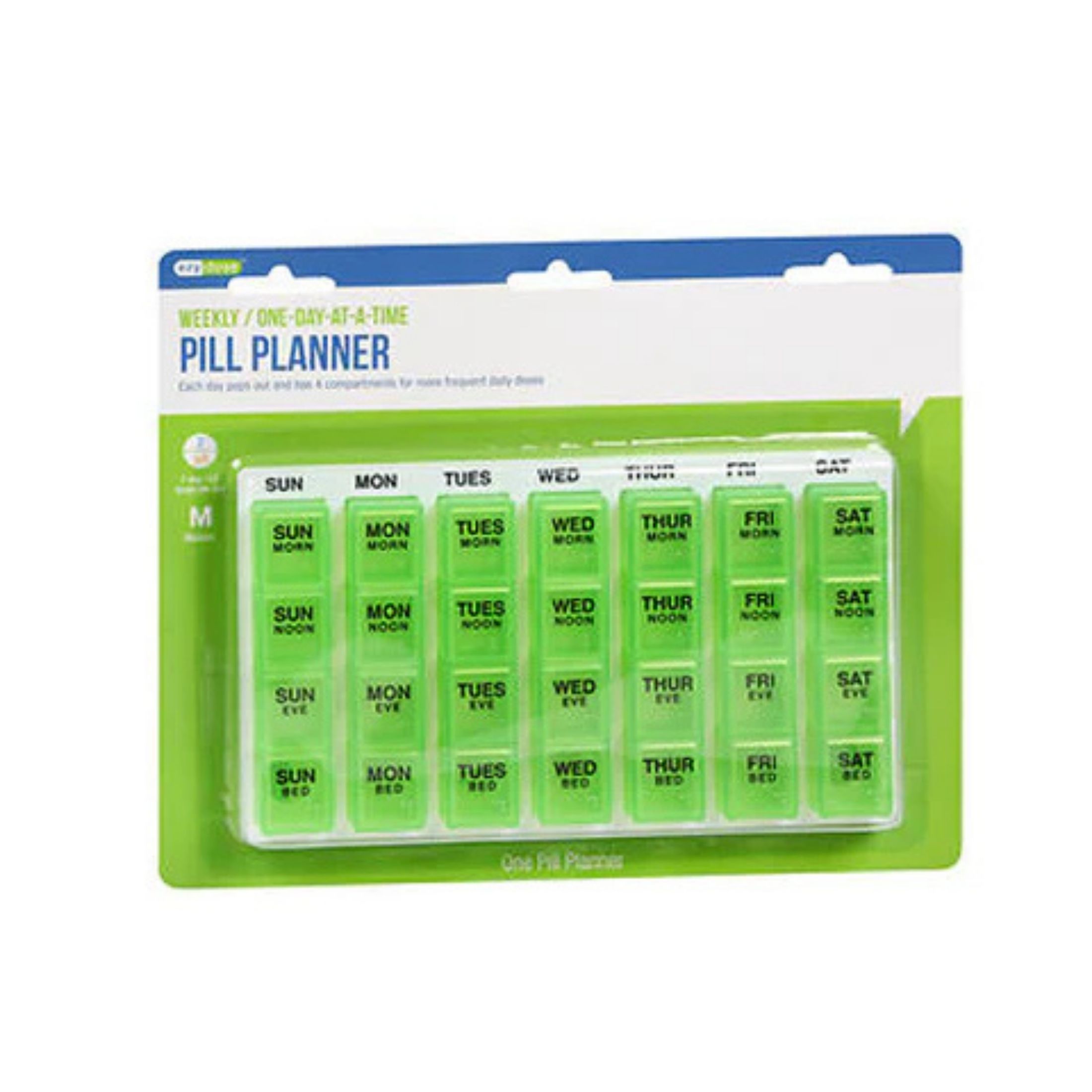 Ezy Dose Weekly Medication Organizer Tray