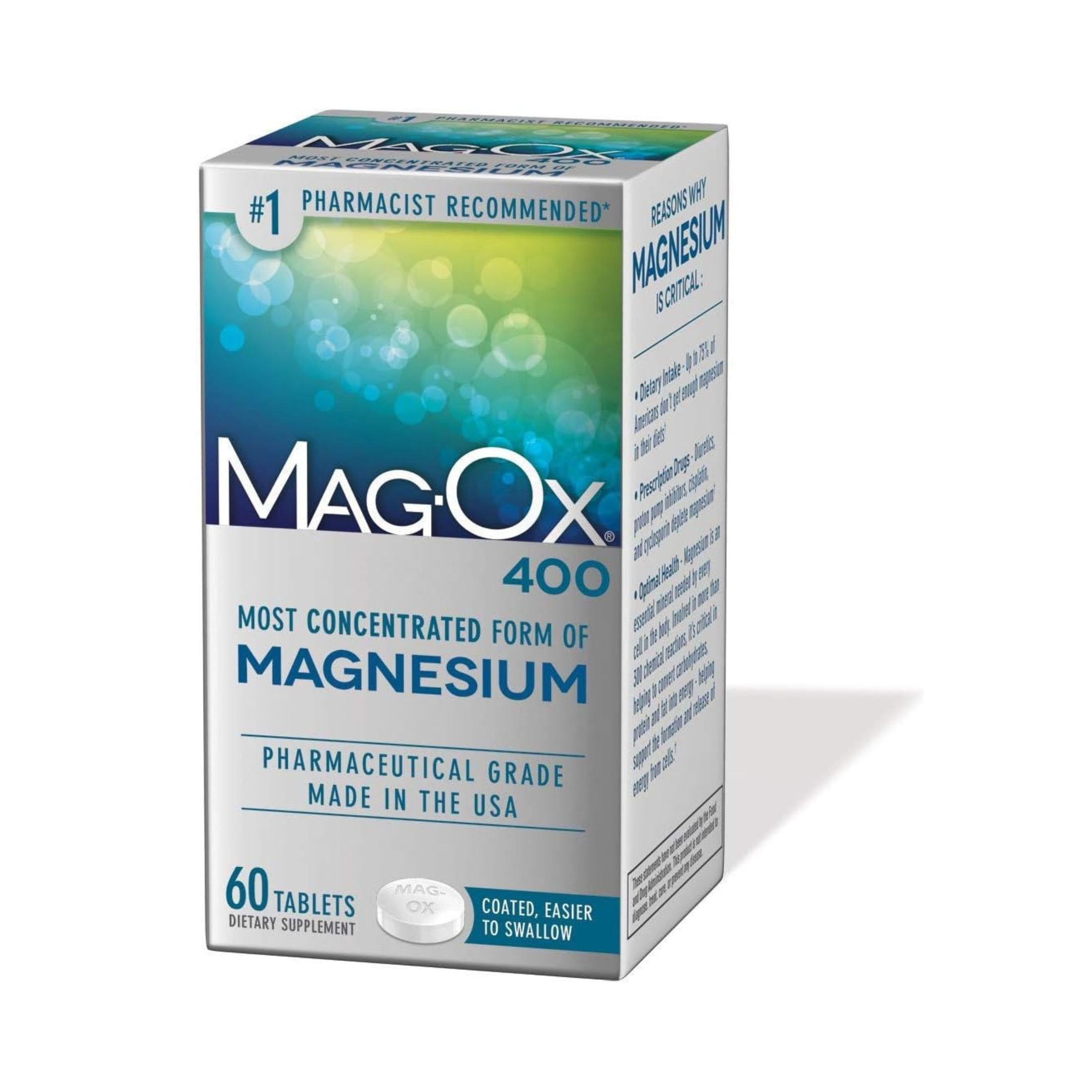 Mag-Ox 400 Magnesium Oxide Supplement Tablets