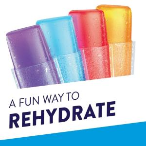 Pedialyte Freezer Pops Oral Electrolyte Solution Natural Assorted Flavors 16ct