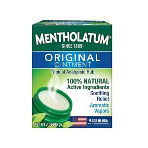 Mentholatum Original Ointment Topical Analgesic Rub, 3 Oz
