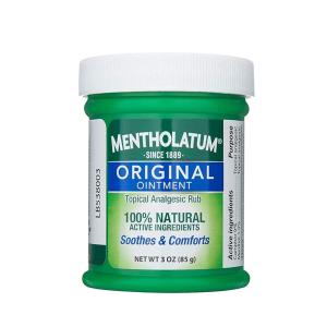 Mentholatum Original Ointment Topical Analgesic Rub, 3 Oz