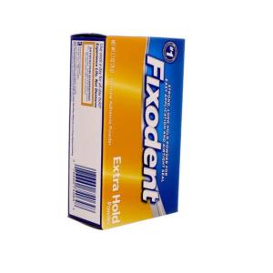 Fixodent Denture Adhesive Powder, Extra Hold, 2.7 Oz (76 G)