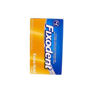 Fixodent Denture Adhesive Powder, Extra Hold, 2.7 Oz (76 G)