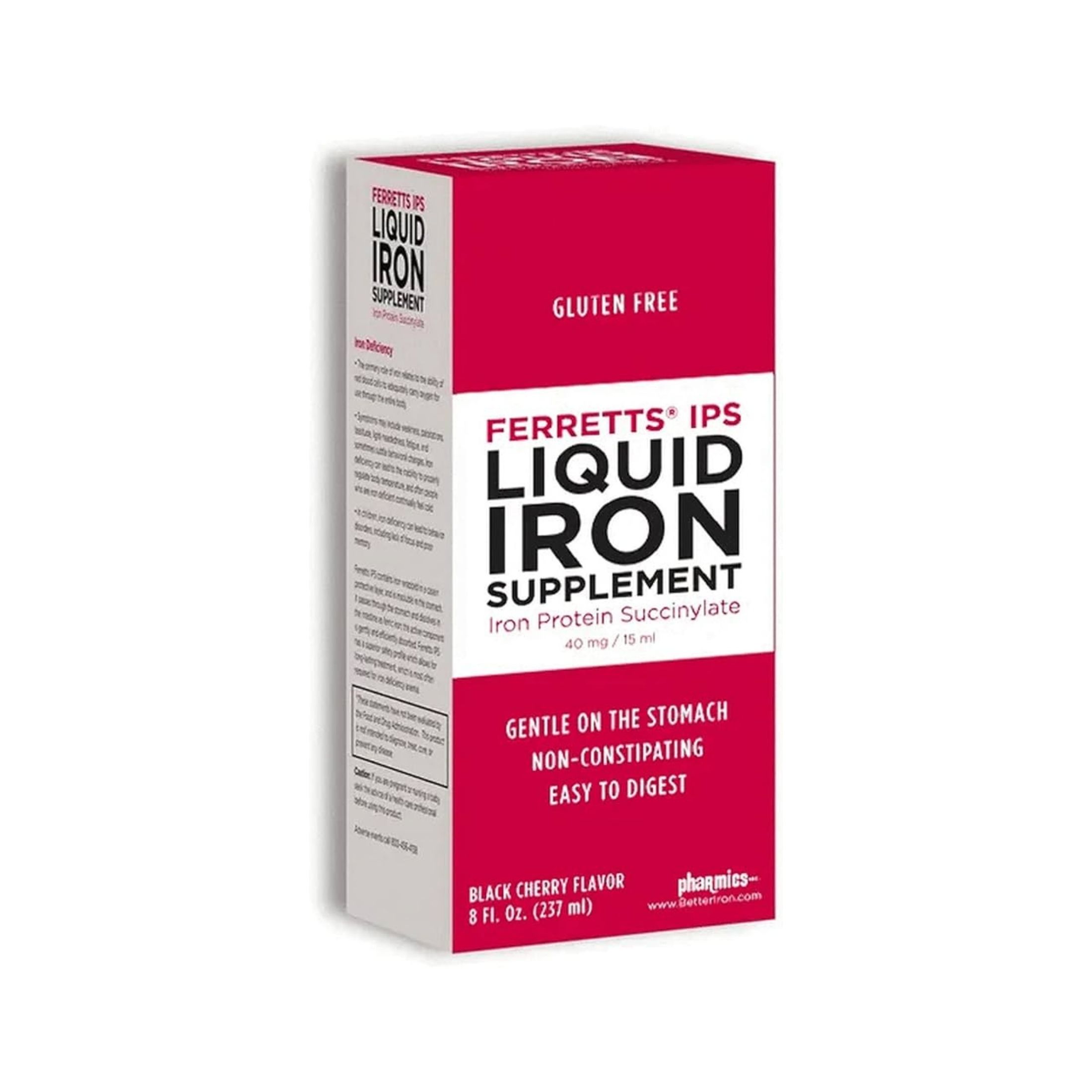 Ferrett's IPS Liquid Iron Supplement Strawberry Flavor