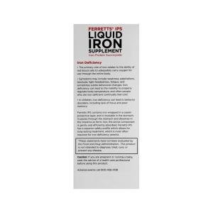 Ferrett's IPS Liquid Iron Supplement Strawberry Flavor