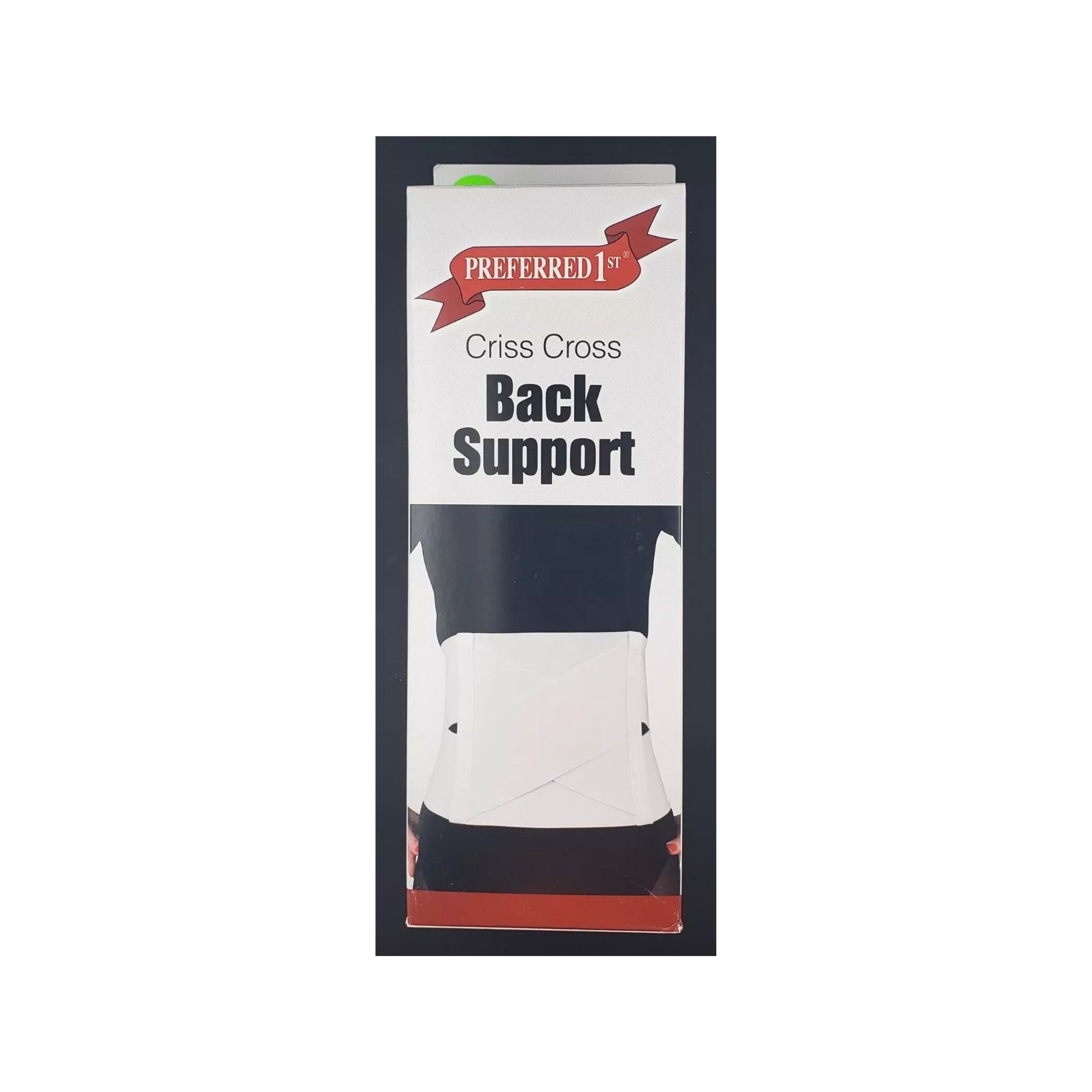 Scott Specialties White Back Support Medium