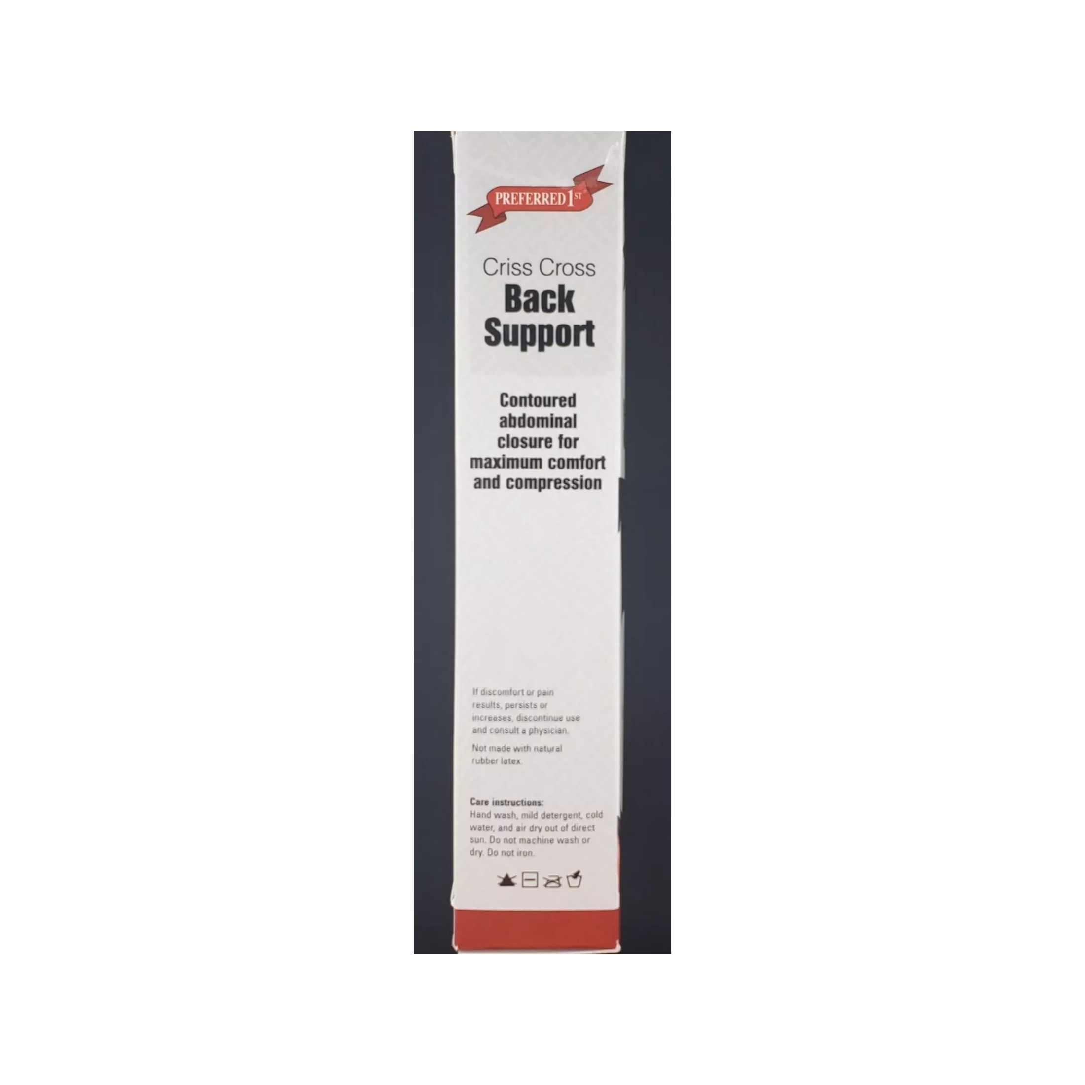 Scott Specialties White Back Support Medium