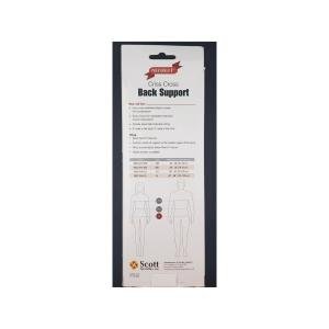 Scott Specialties White Back Support Medium