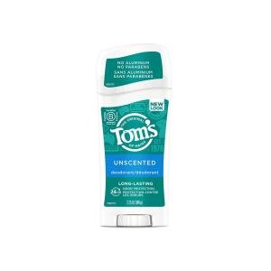 Tom's of Maine Long Lasting Unscented Natural Deodorant Stick - 2.25oz