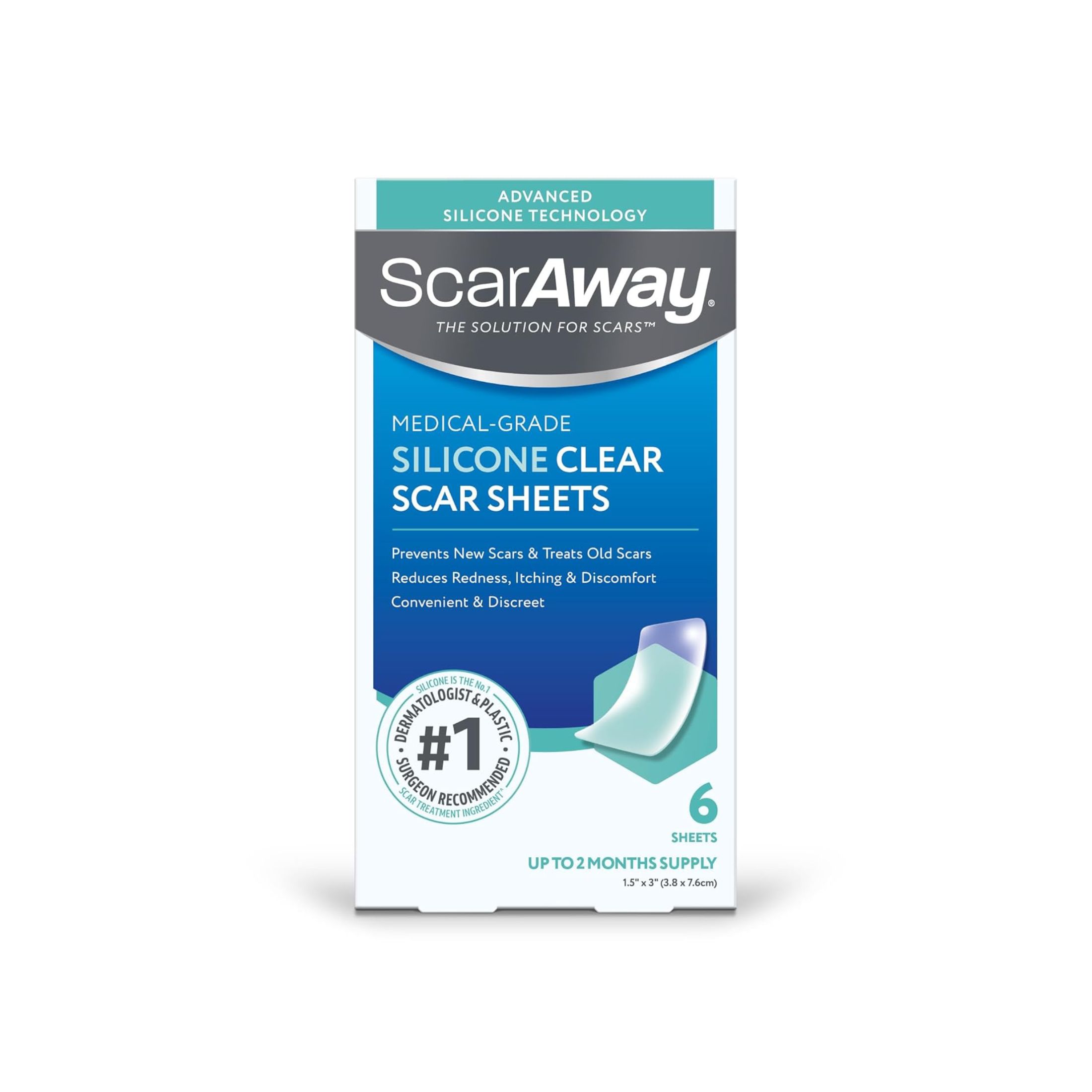 ScarAway Silicone Sheets