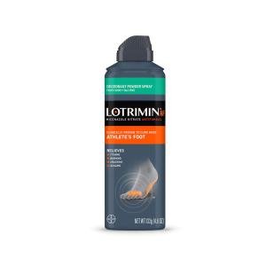 Lotrimin Ultra Antifungal Spray Deodorant Powder Athlete's Foot Treatment - 4.6oz