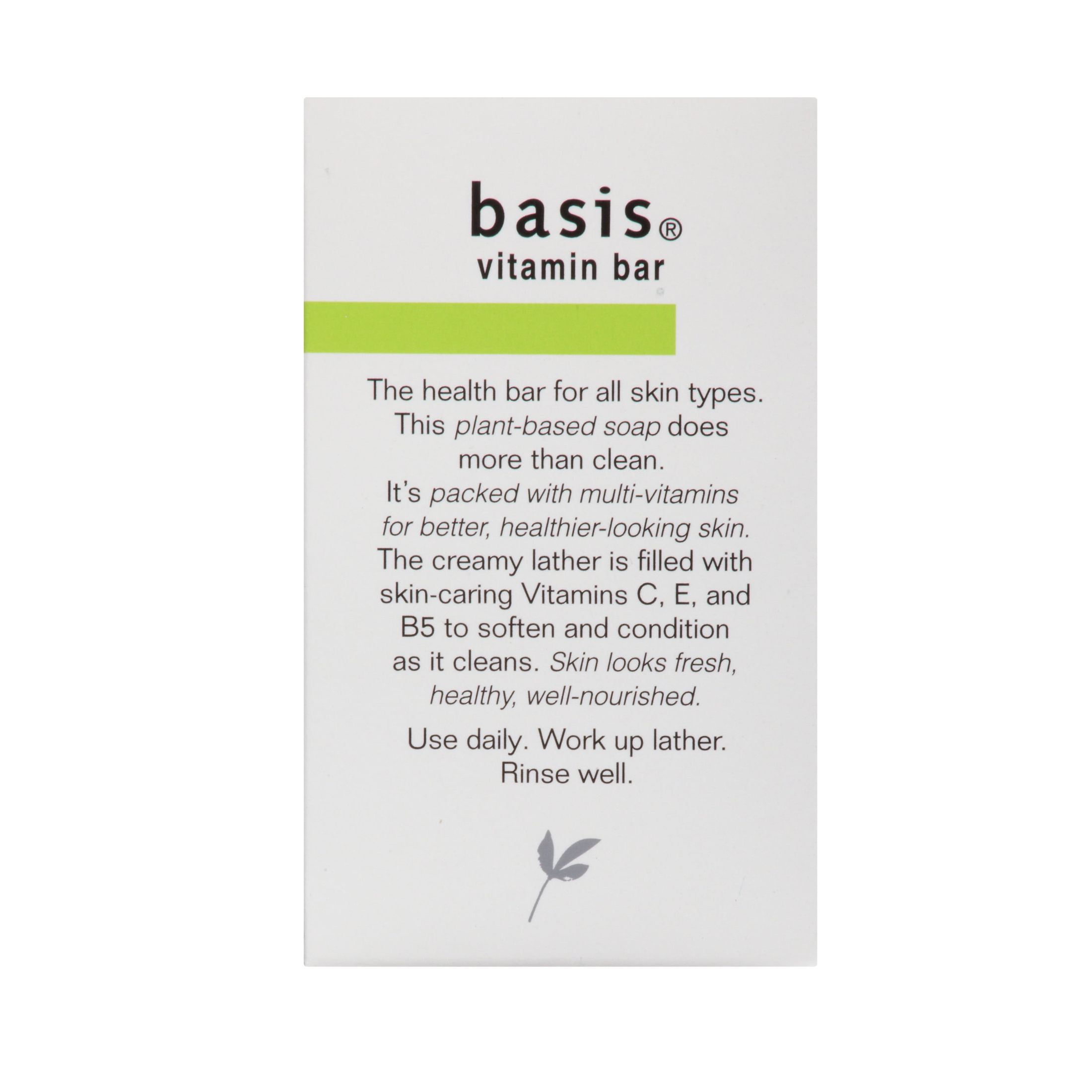 Basis Vitamin Bar Soap - 4 Oz
