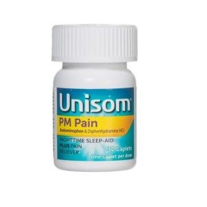 Unisom Nighttime Sleep Aid, Plus Pain Reliever, Clinical Strength, Caplets