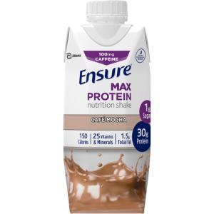 Ensure Max Protein Nutrition Shake Cafe Mocha Ready-to-Drink 11 Fl Oz Bottle