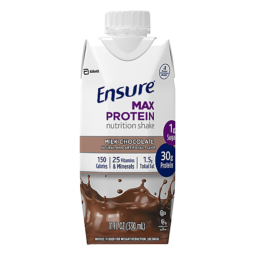 Ensure Max Protein Nutrition Shake Milk Chocolate Ready-to-Drink 11 Fl Oz Bottle