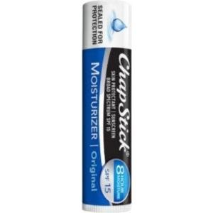 ChapStick Broad Spectrum SPF 15 Original Moisturizer 2 In 1 Lipcare, 0.15 Ounce