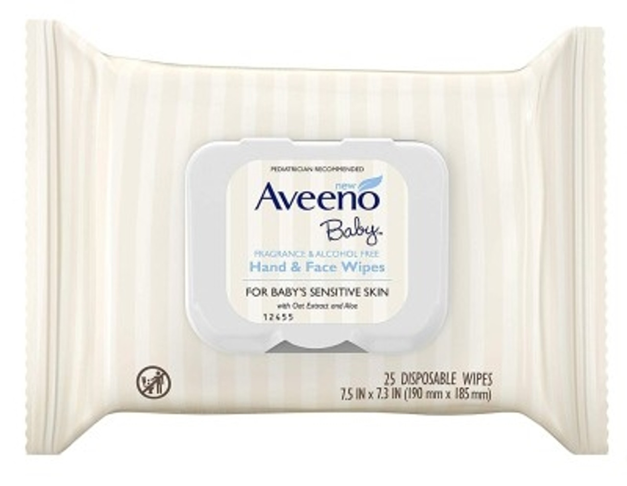Aveeno Baby Sensitive Skin Hand & Face Wipes