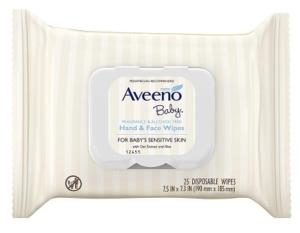Aveeno Baby Sensitive Skin Hand & Face Wipes