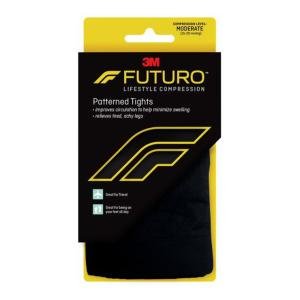 Futuro Pattern Tights - Black - Large