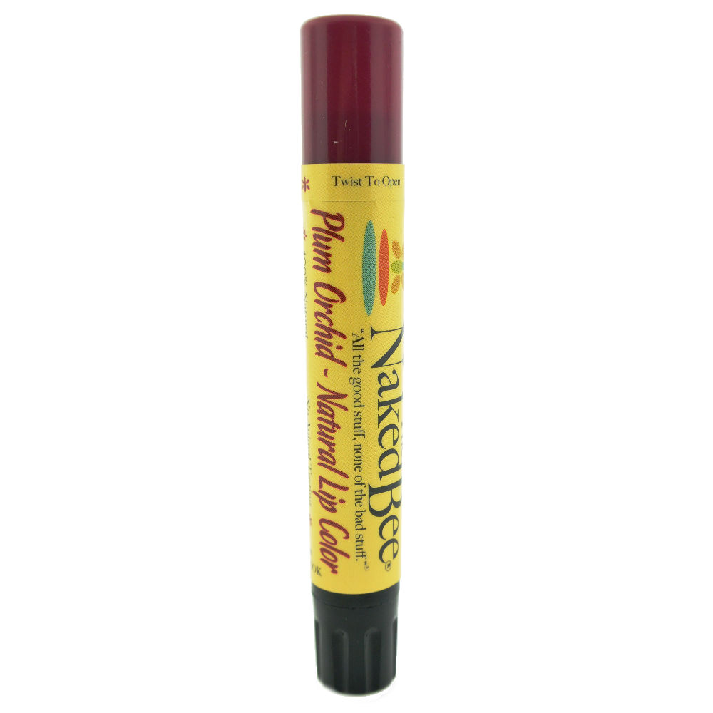 The Naked Bee Natural Lip Color Plum Orchid