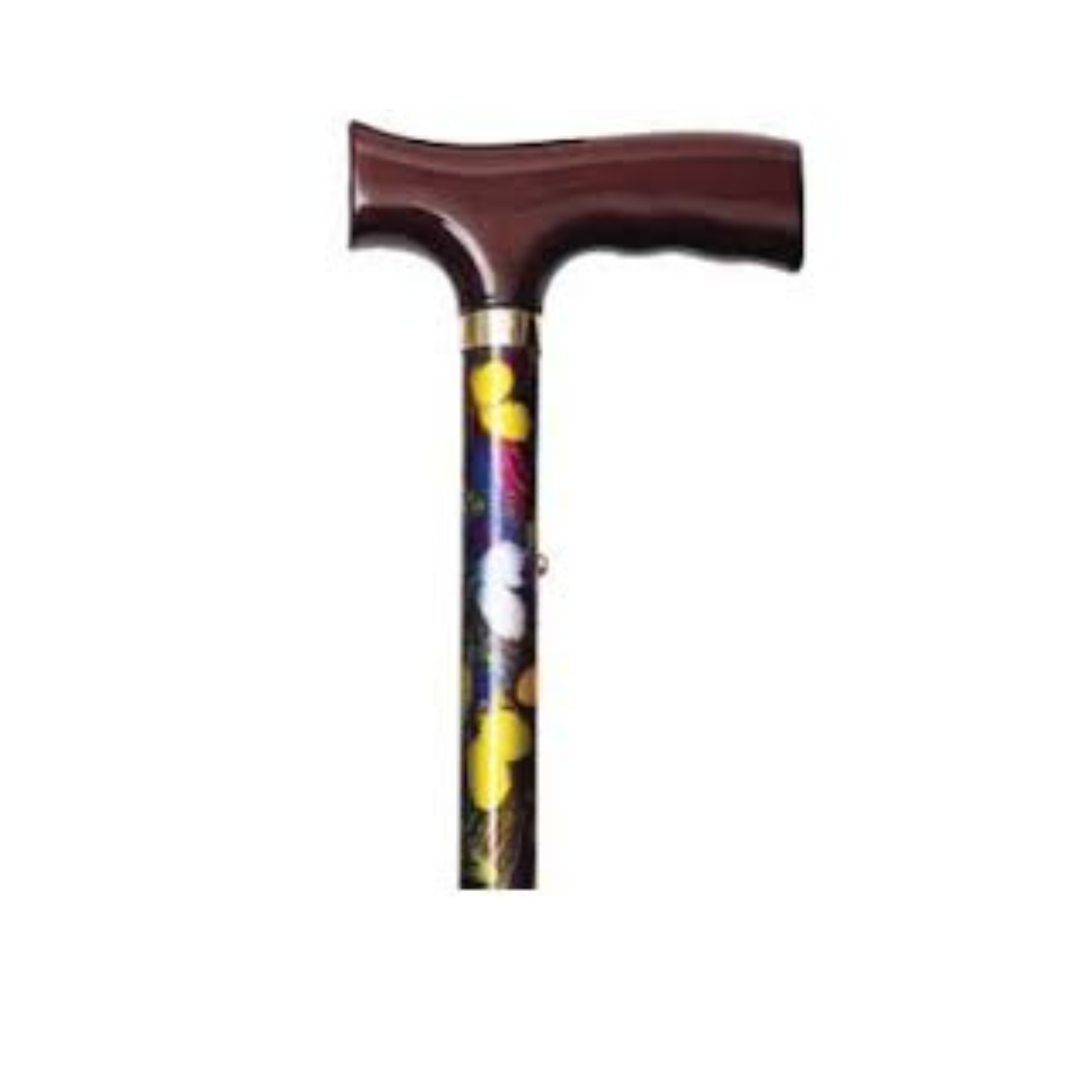 Alex Orthopedic Folding Travel Cane With Fritz Handle, Butterfly