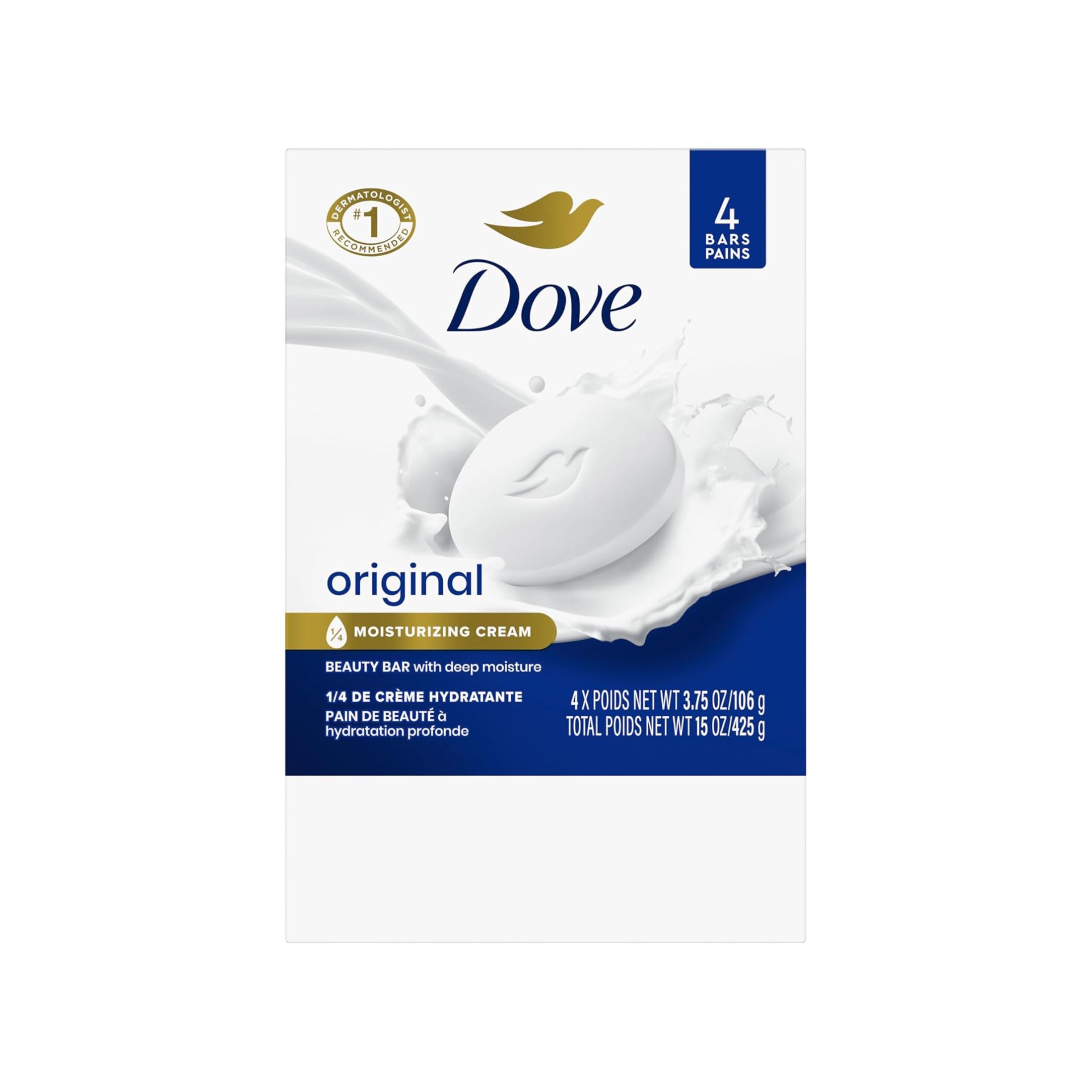 Dove Beauty Bar Soap Original White