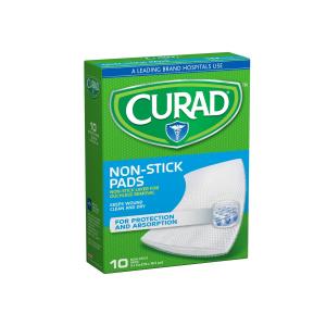 Curad Telfa Non-Stick Pads 3 X 4 Inches