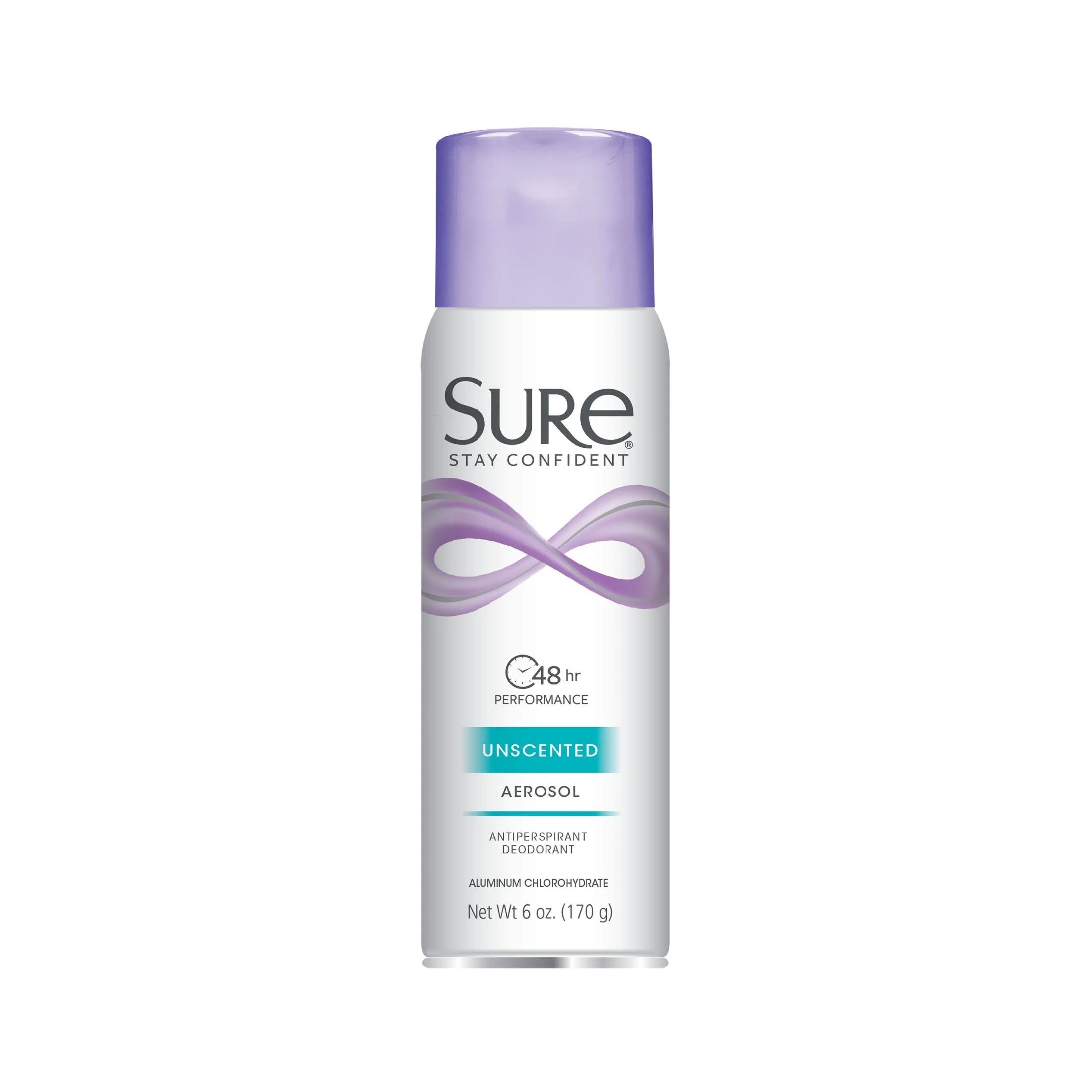 Sure Aerosol Unscented Anti Perspirant Deodorant 6 Oz