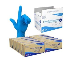 Dynarex Safe-touch Powder-free Nitrile Exam Gloves (Case Of 1000)