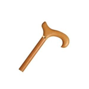 Alex Orthopedics 50122 - Men's Derby Handle Wood Cane, Natural Stain