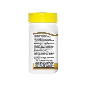 21st Century Biotin 5000 Mcg High-Potency, Capsules