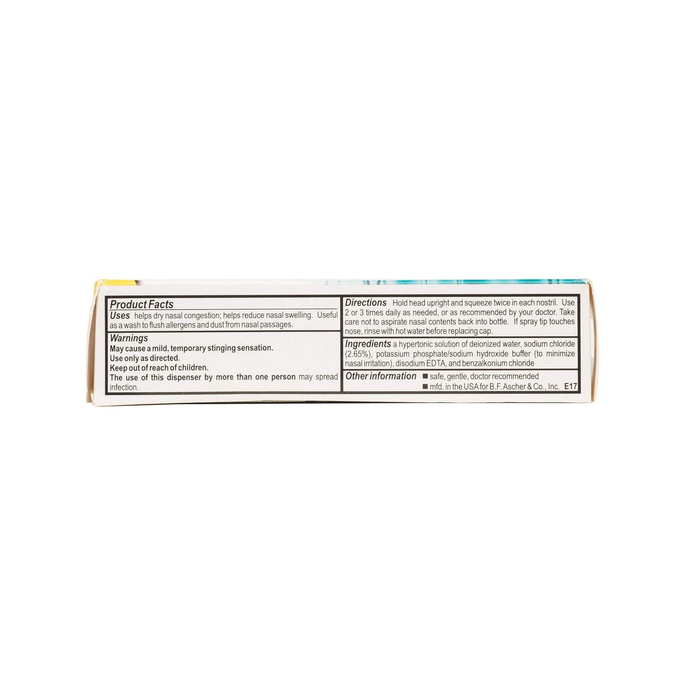 Ayr Allergy & Sinus Hypertonic Saline Nasal Mist 50 Ml